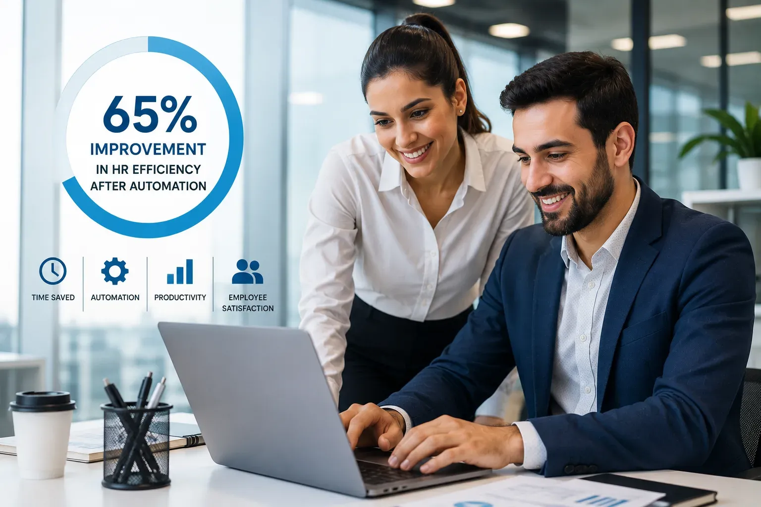Achieve 65% Higher HR Efficiency with Smart HR Software