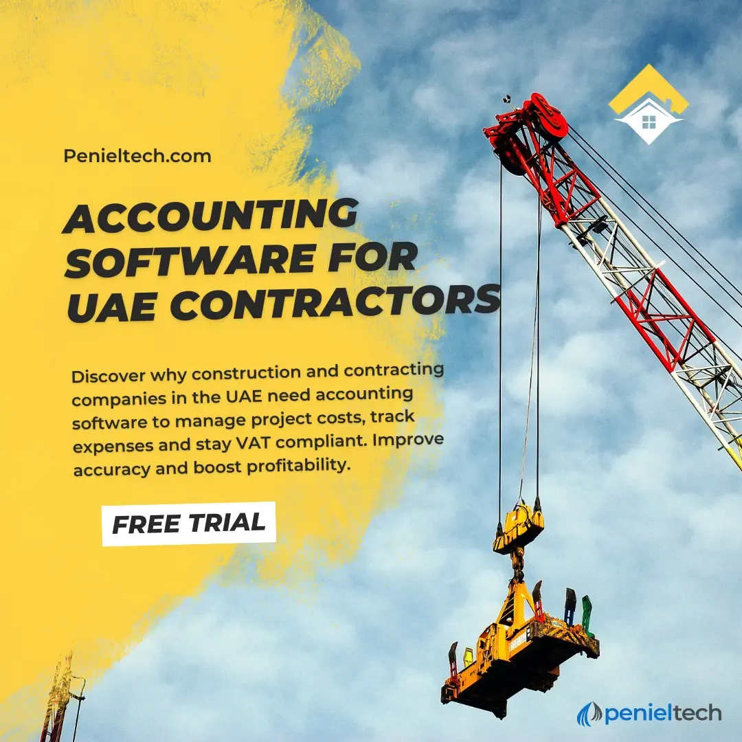 Accounting Software for UAE Contractors - Penieltech