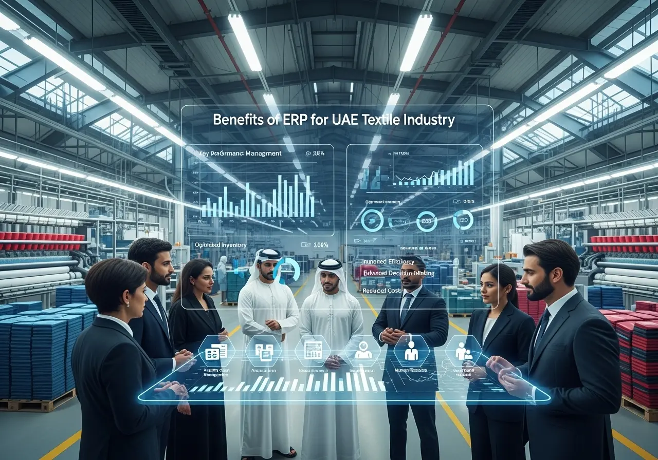 Benefits of ERP for UAE textile industry - Penieltech