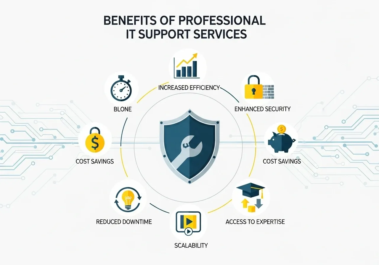 Benefits of Professional IT Support Services - Penieltech