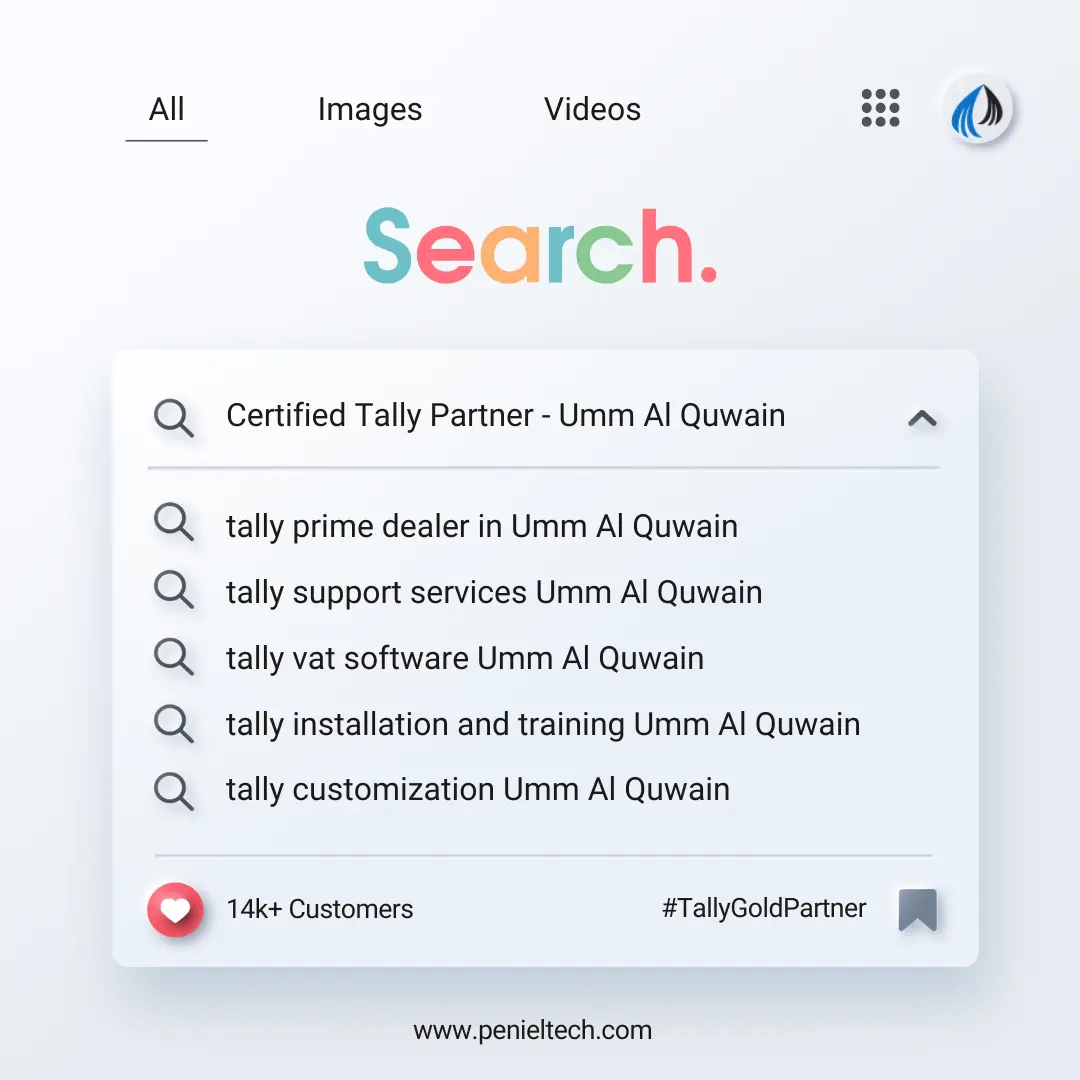 Certified Tally Partner - Umm Al Quwain - Penieltech