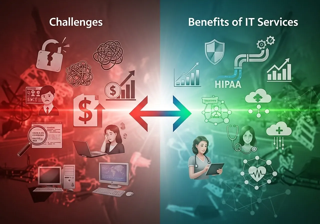Challenges and Why IT Services Matter in the Healthcare Sector - Penieltech