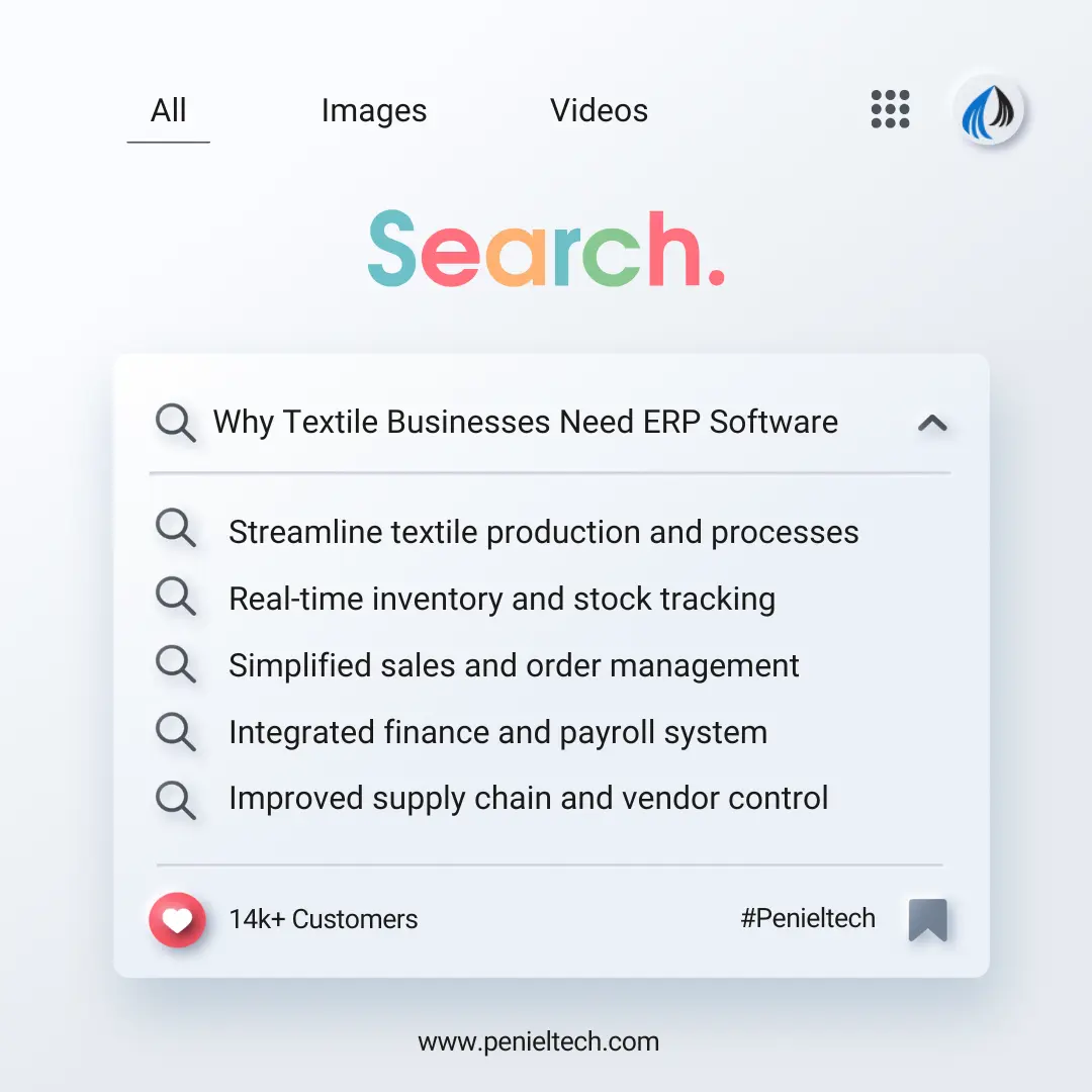 ERP for Textile Industry for United Arab Emirates