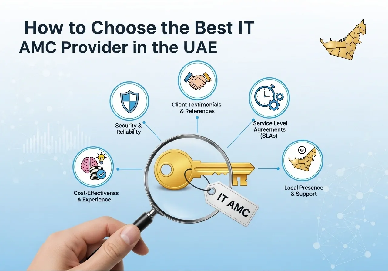 How to Choose the Best IT AMC Provider in the UAE - Penieltech