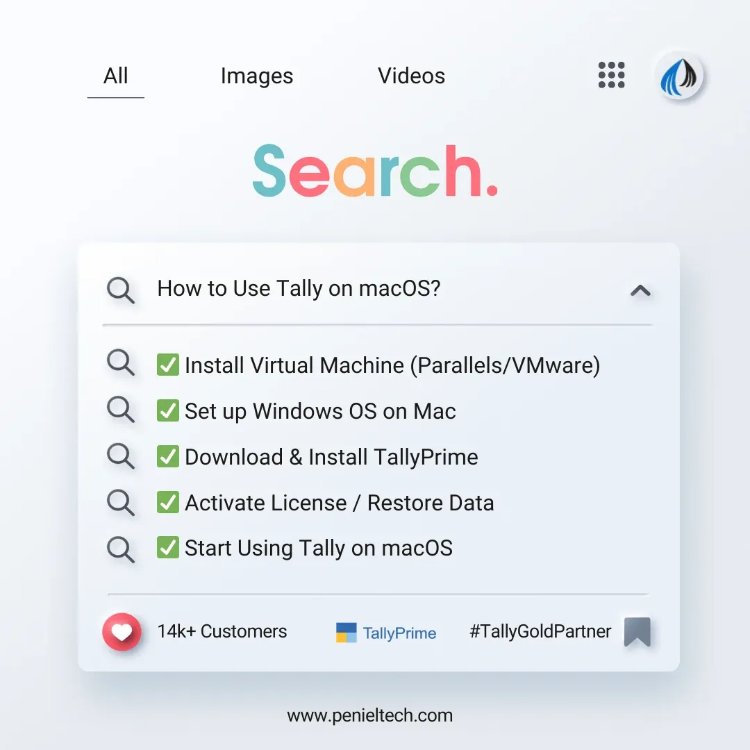 How to Run Tally on Mac – Steps - Penieltech