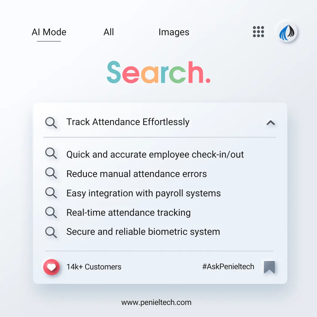 Less Admin, More Action Biometric Attendance Made Simple