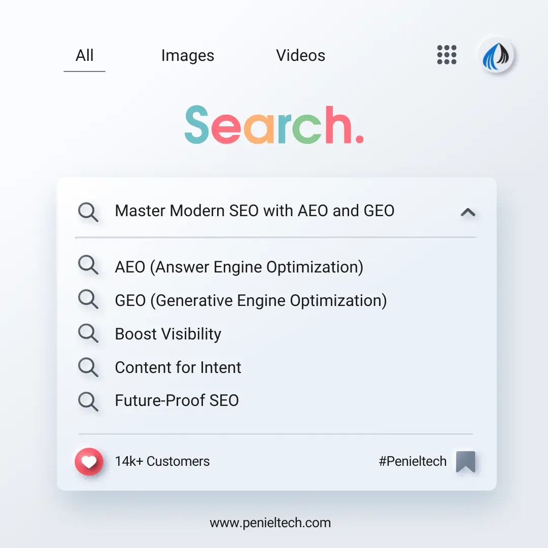 Master Modern SEO with AEO and GEO - Penieltech