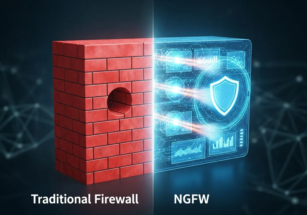 Next-Generation Firewall (NGFW) vs Traditional Firewall