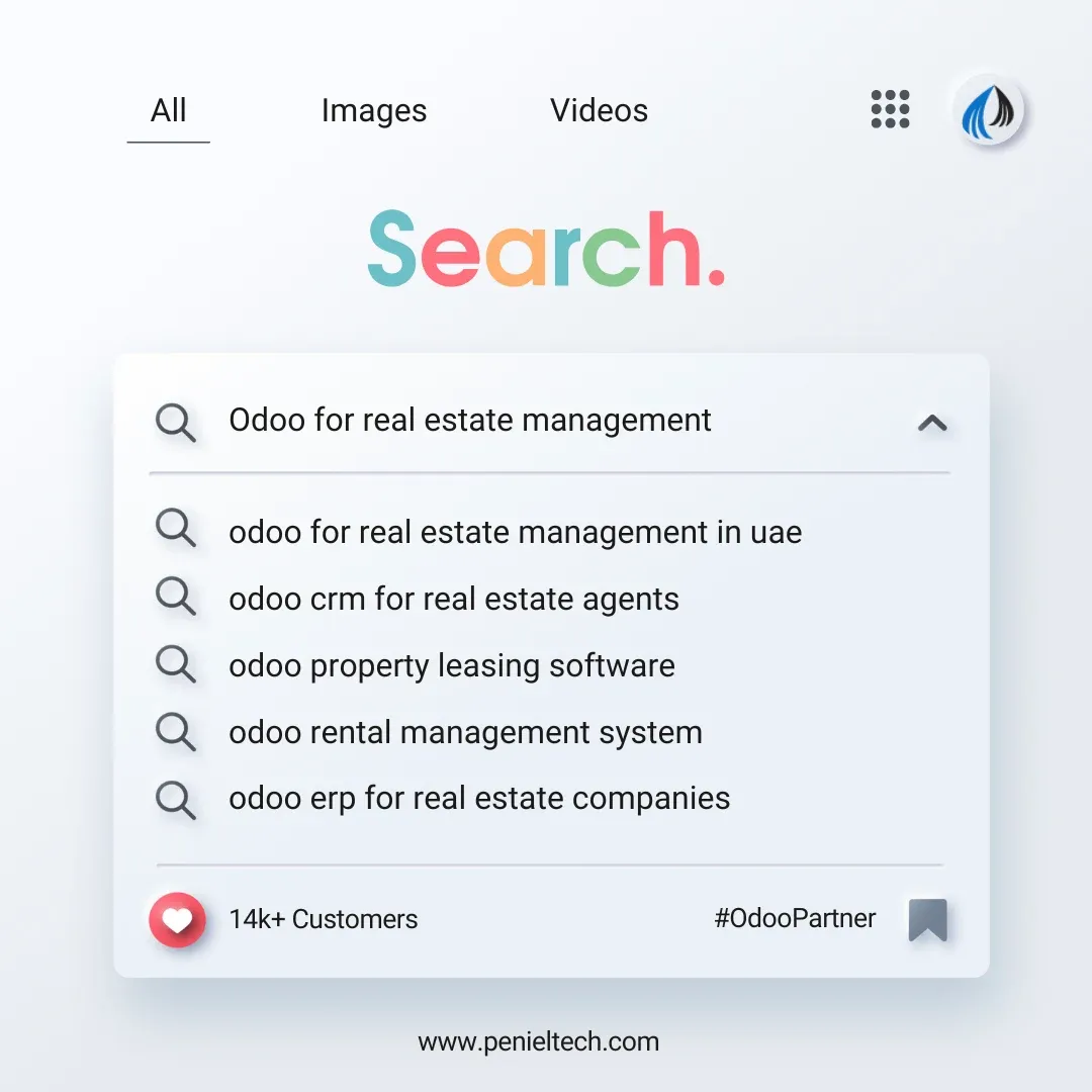 Odoo for real estate management - Penieltech