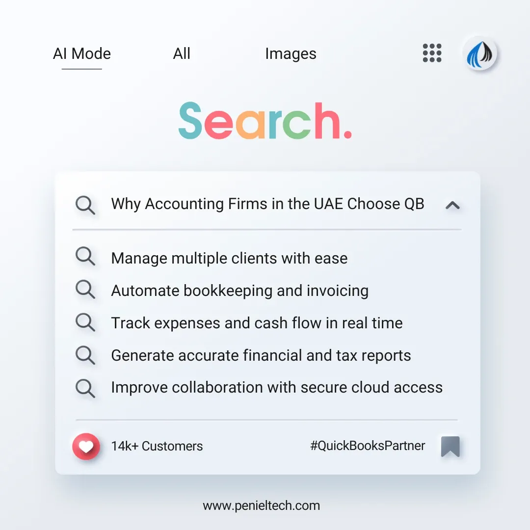QuickBooks for Accounting Firms  UAE - Penieltech
