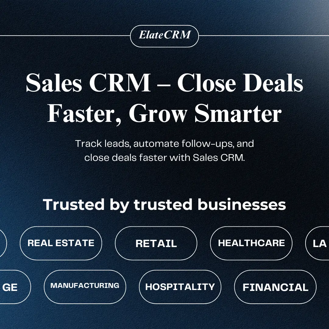 Sales CRM – Close Deals Faster, Grow Smarter - Penieltech