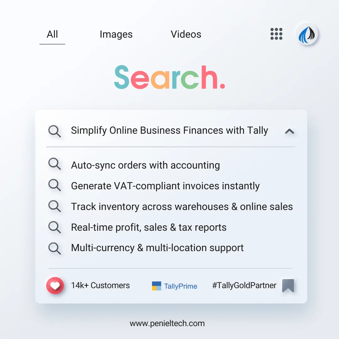 Simplify Online Business Finances with Tally - Penieltech