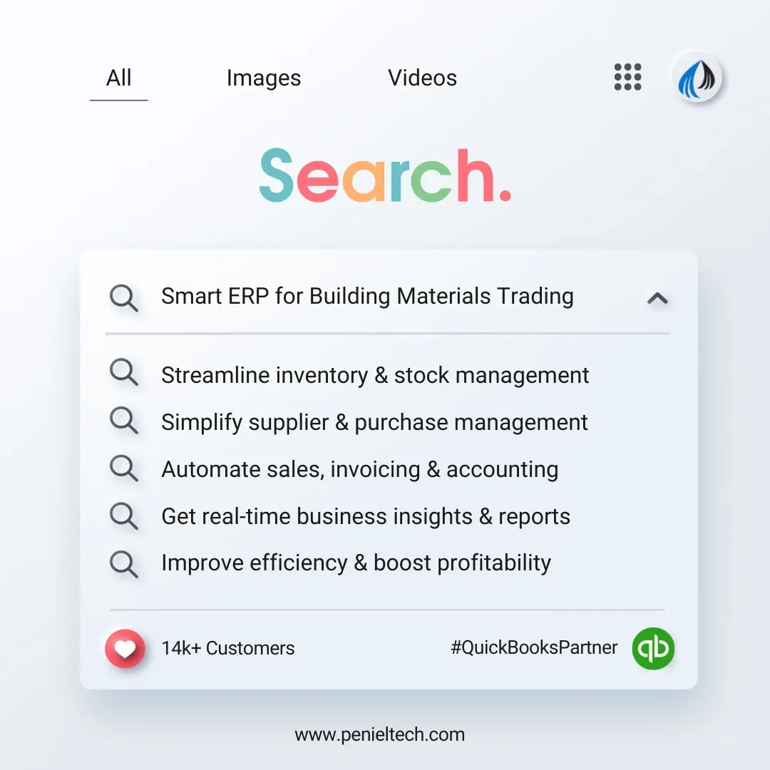 Smart ERP for Building Materials Trading - Penieltech