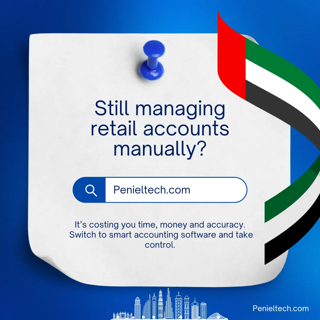 Still managing retail accounts manually - Penieltech