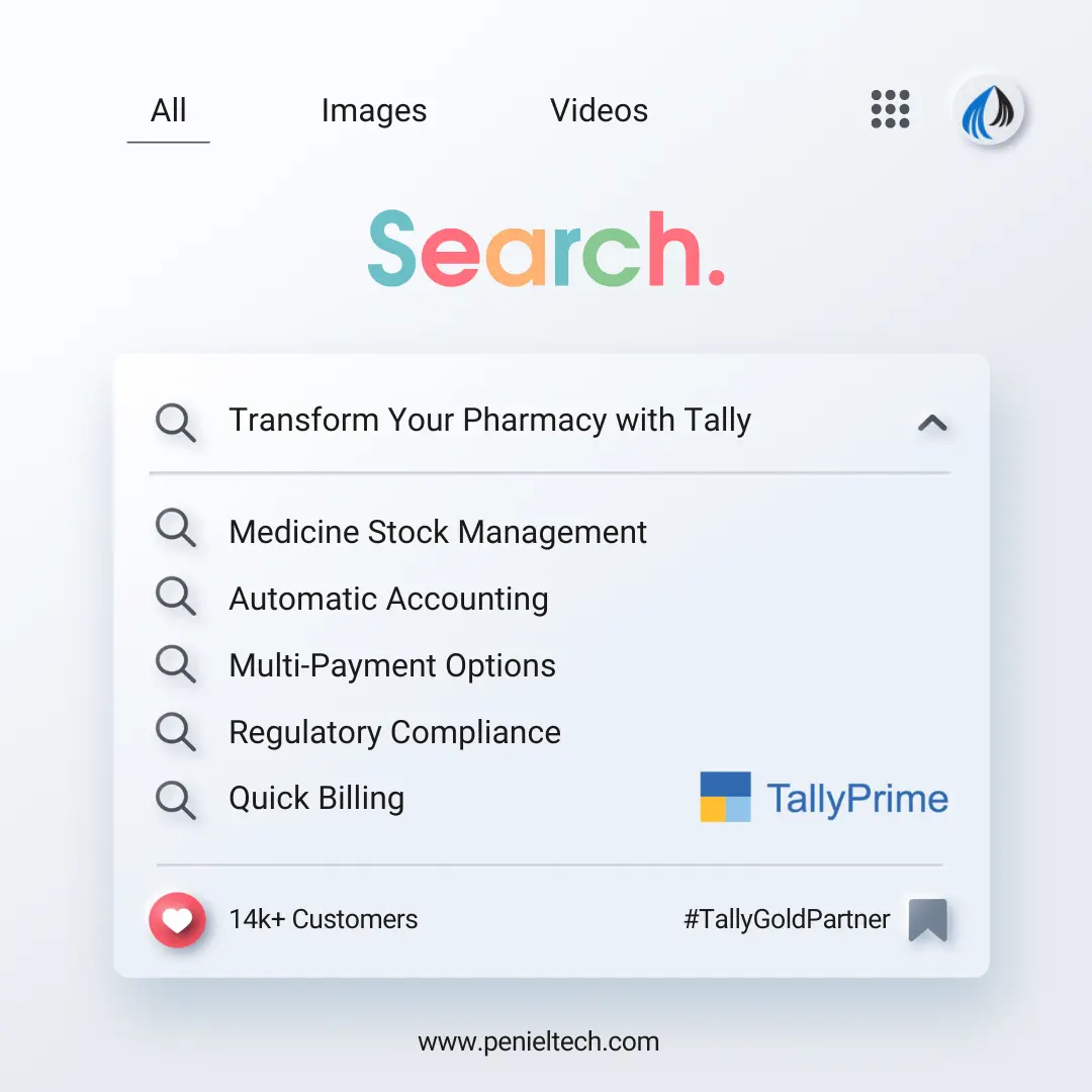 Tally Software for Pharmacy - Penieltech