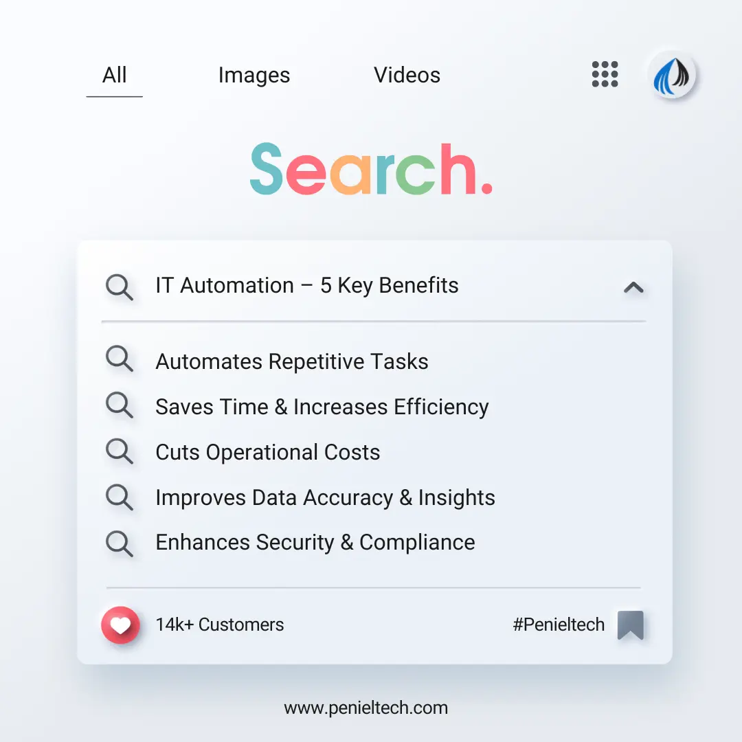 Top IT Automation Tools That Can Save Your Business Time and Money - Penieltech