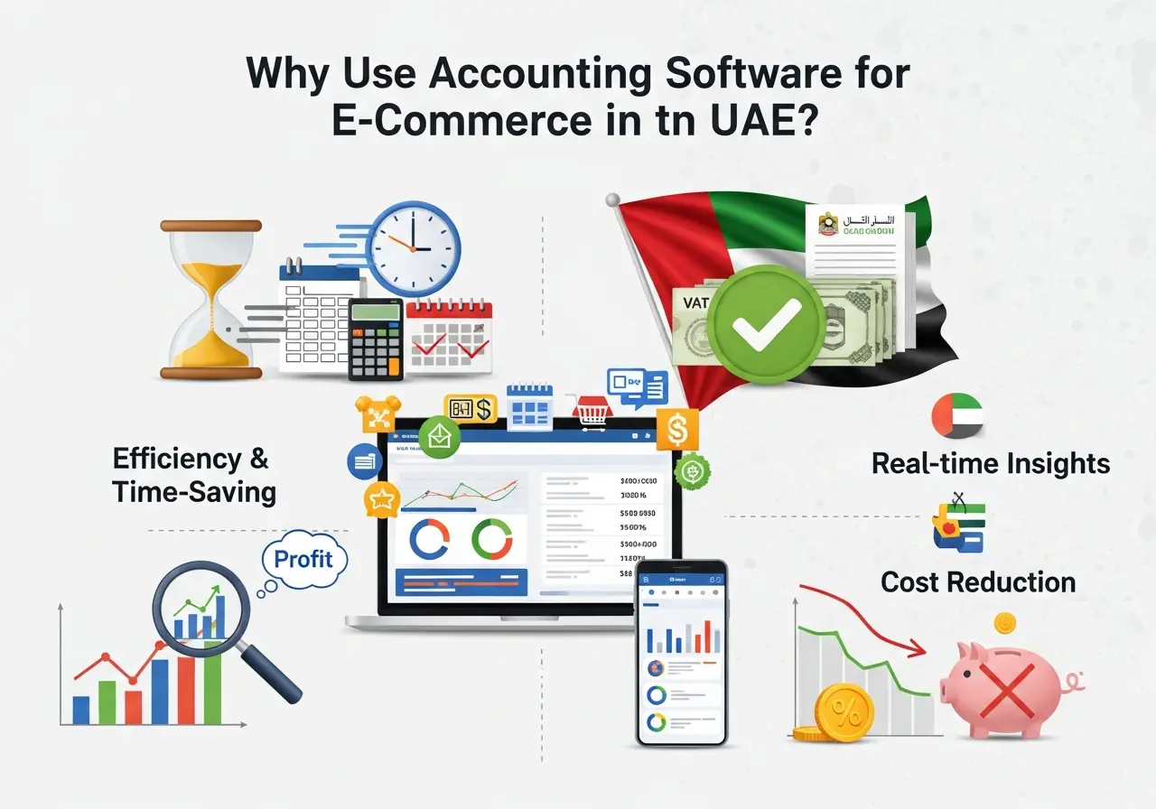 Why Use Accounting Software for E-Commerce in the UAE - Penieltech