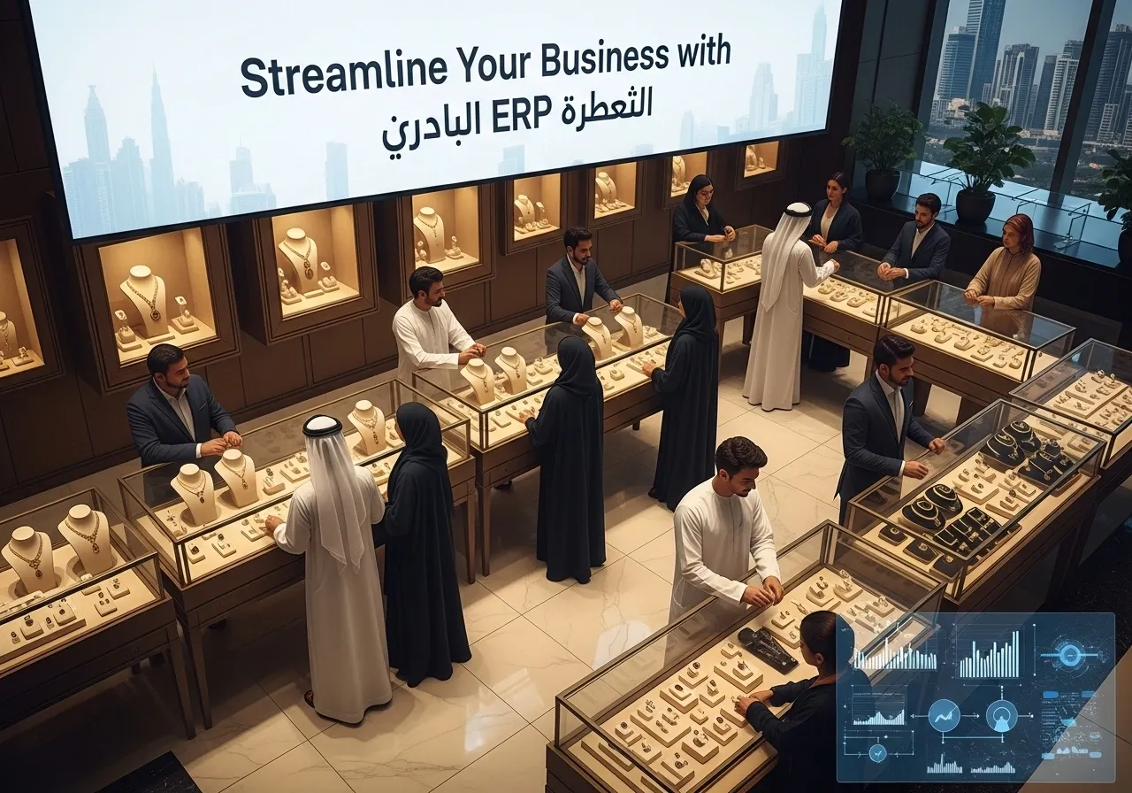 Why the Jewellery Industry in the UAE Needs ERP for gems and precious metals