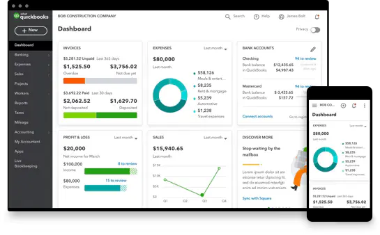 Work smarter with QuickBooks cloud accounting software