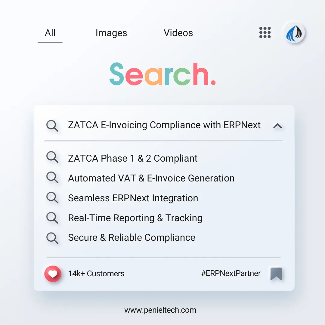 ZATCA E-Invoicing Compliance with ERPNext - Penieltech