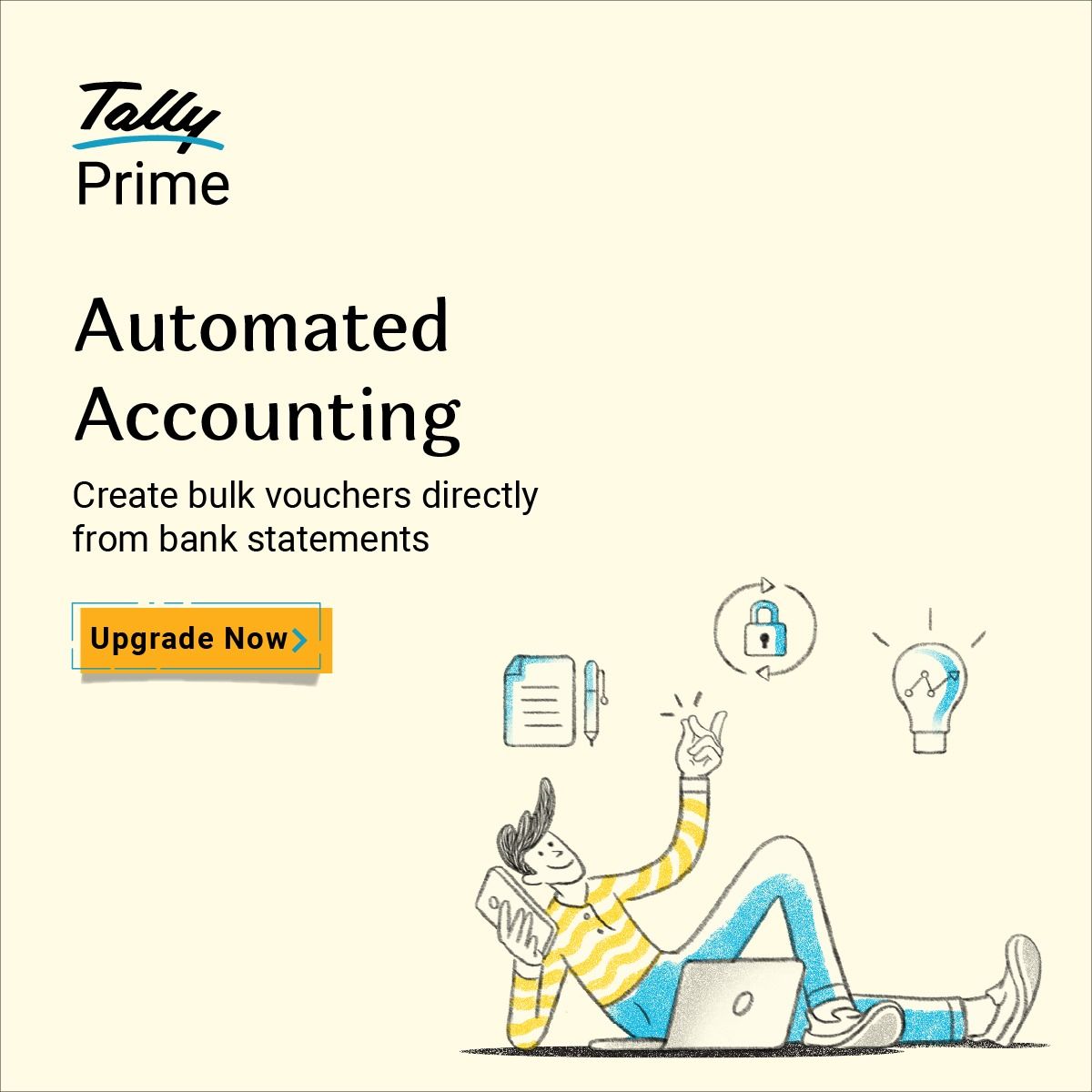 automated accounting - tally prime