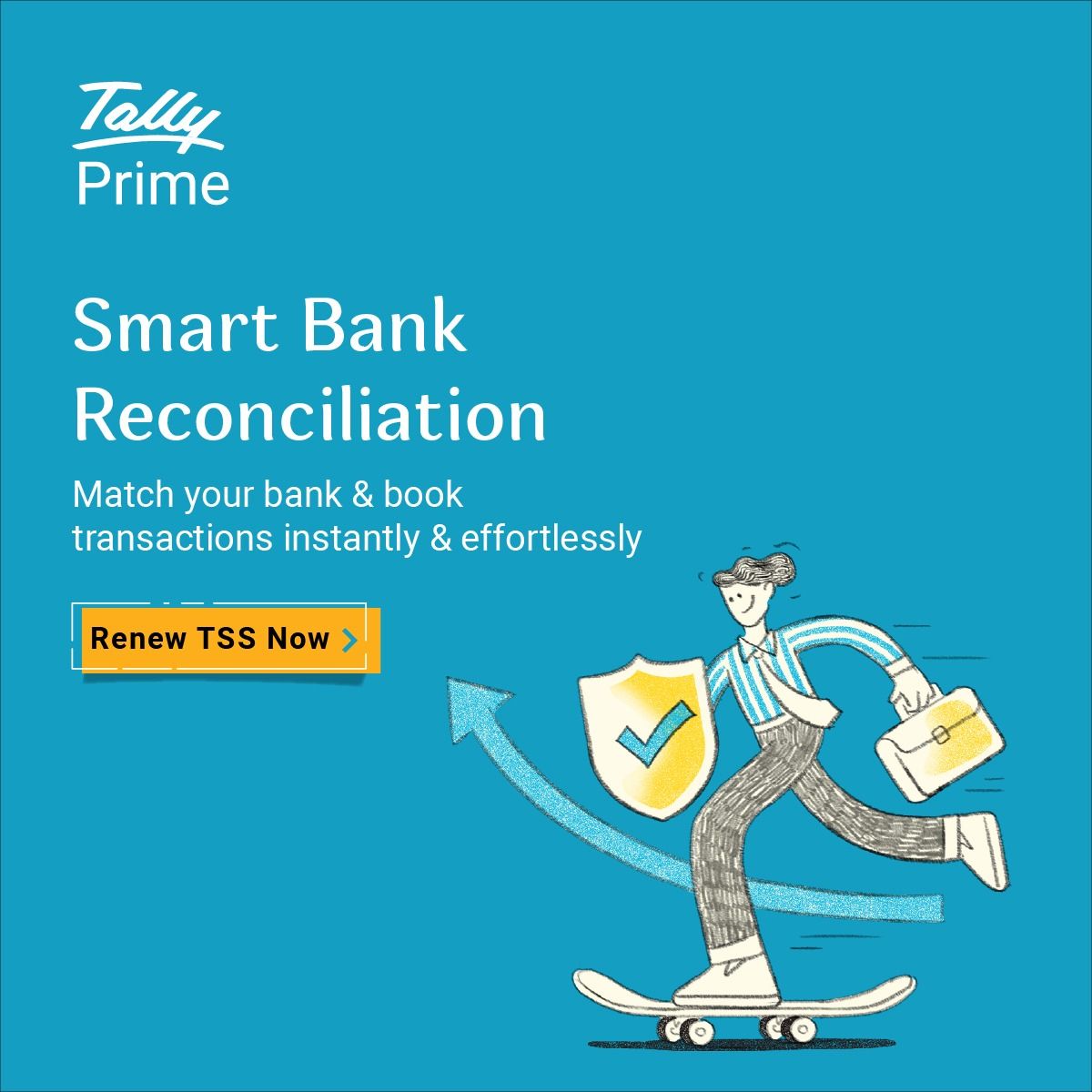 smart bank - tally prime